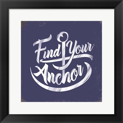 Framed Punny Nautical IV Print