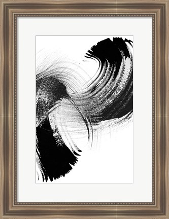 Framed Your Move on White II Print