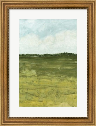 Framed Rustic Country I Print