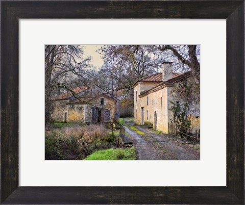 Framed Pastoral Countryside XII Print