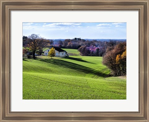 Framed Pastoral Countryside XV Print