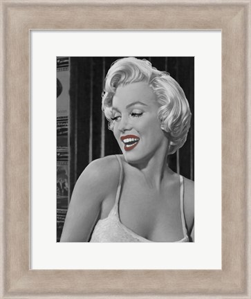 Framed Marilyn&#39;s Call I Print