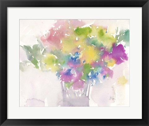 Framed Floral Moment I Print