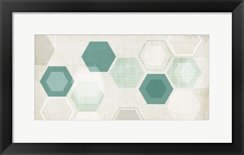 Framed Hex Mobile II Print