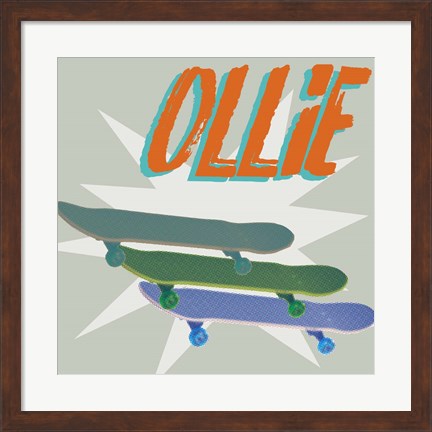 Framed SK8R IV Print