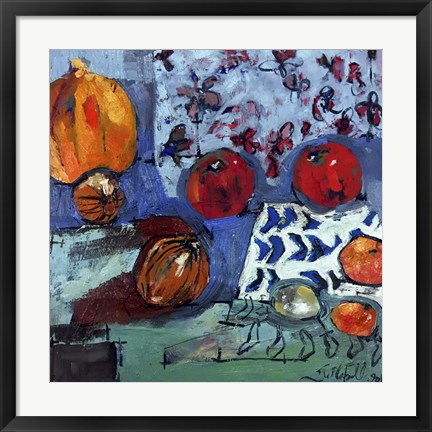 Framed Apple Composition Print