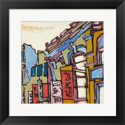 Framed Chinatown IX Print