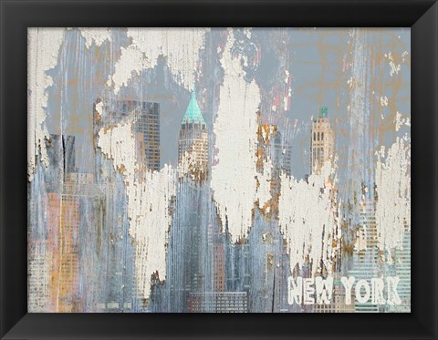 Framed New York 2001 Print