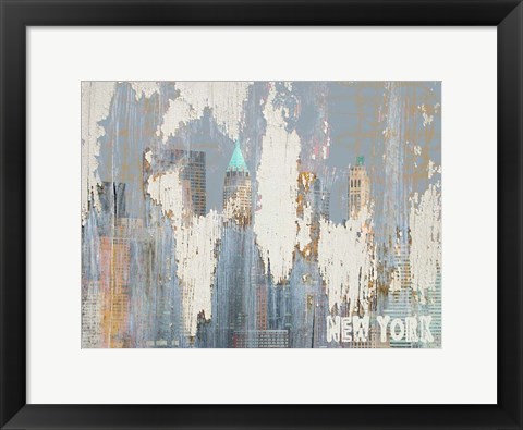 Framed New York 2001 Print