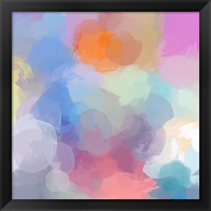 Framed Abstract Rhythms No. 134 Print