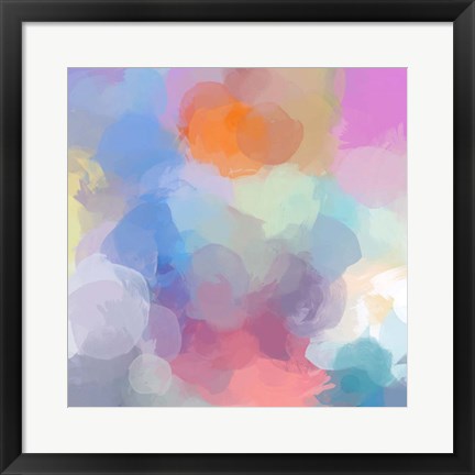 Framed Abstract Rhythms No. 134 Print