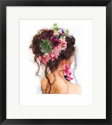 Framed Spring Woman Fantasy 2 Print