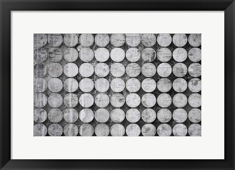 Framed Concrete Shapes 10 Print