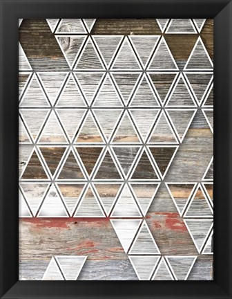 Framed Geometric Shapes 20-3 Print