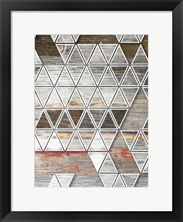 Framed Geometric Shapes 20-3 Print