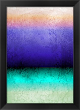 Framed Inspired by Rothko 72 Print