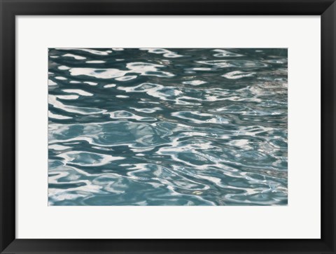 Framed Water Surface 9 Print