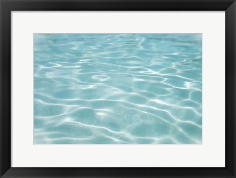 Framed Water Surface 167 Print