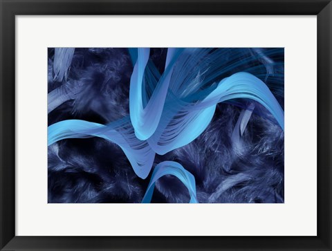 Framed Feather Breeze 8 Print