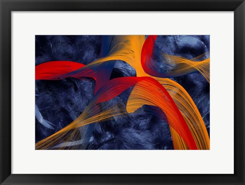 Framed Feather Breeze 21 Print