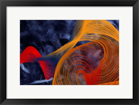 Framed Feather Breeze 23 Print