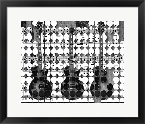 Framed Electric Guitars Print