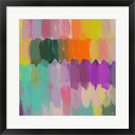 Framed Color Palette 1 Print