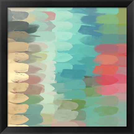 Framed Color Palette 3 Print