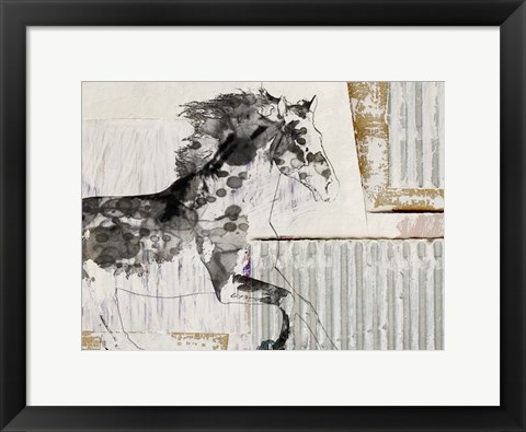 Framed Urban Horse Print