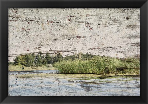 Framed Rustic Landscape 26 Print