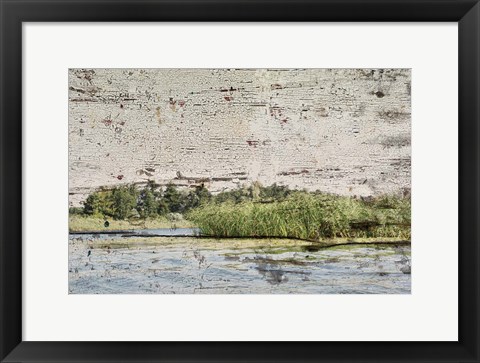 Framed Rustic Landscape 26 Print