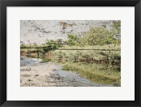 Framed Rustic Landscape 30 Print