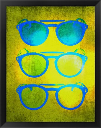 Framed Sunglasses 3 Print