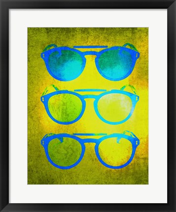 Framed Sunglasses 3 Print