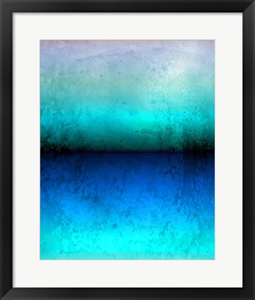 Framed Abstract Minimalist Rothko Inspired 01-2 Print