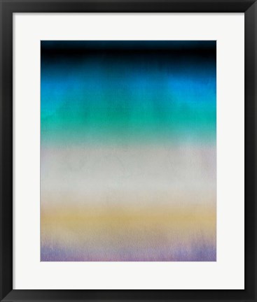 Framed Abstract Minimalist Rothko Inspired 01-7 Print