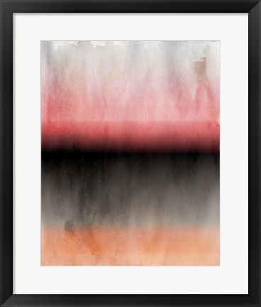 Framed Abstract Minimalist Rothko Inspired 01-12 Print