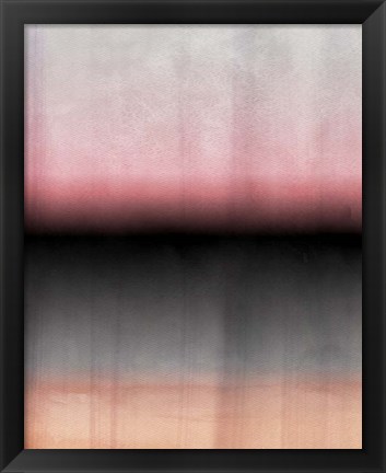 Framed Abstract Minimalist Rothko Inspired 01-15 Print