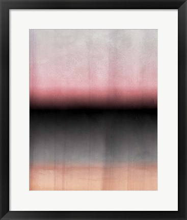 Framed Abstract Minimalist Rothko Inspired 01-15 Print