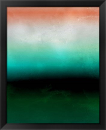 Framed Abstract Minimalist Rothko Inspired 01-23 Print