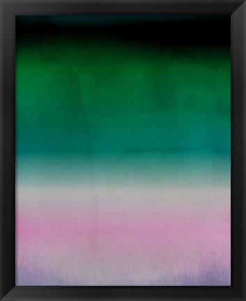 Framed Abstract Minimalist Rothko Inspired 01-25 Print