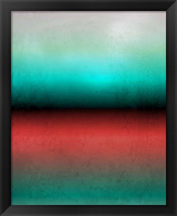 Framed Abstract Minimalist Rothko Inspired 01-28 Print