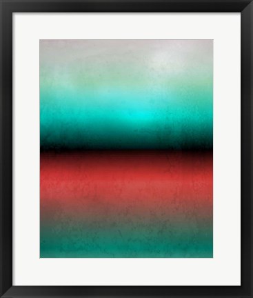 Framed Abstract Minimalist Rothko Inspired 01-28 Print