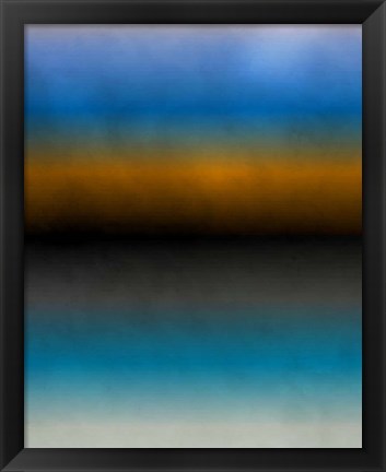 Framed Abstract Minimalist Rothko Inspired 01-29 Print