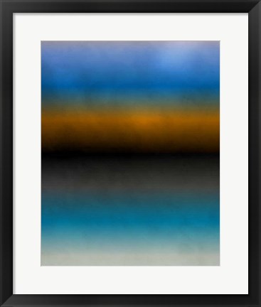 Framed Abstract Minimalist Rothko Inspired 01-29 Print