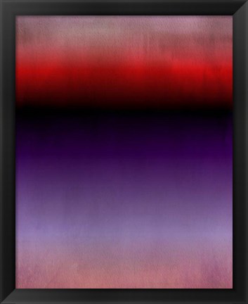 Framed Abstract Minimalist Rothko Inspired 01-30 Print