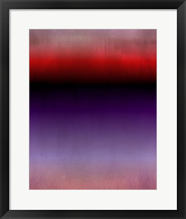 Framed Abstract Minimalist Rothko Inspired 01-30 Print