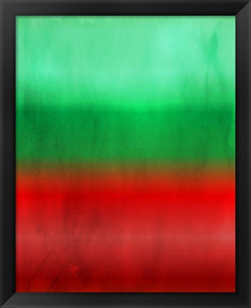 Framed Minimalist Rothko Inspired 01-33 Print