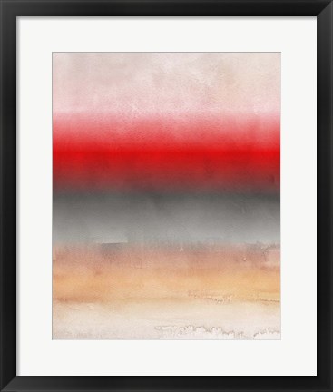 Framed Abstract Minimalist Rothko Inspired 01-42 Print