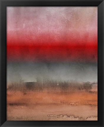 Framed Abstract Minimalist Rothko Inspired 01-44 Print